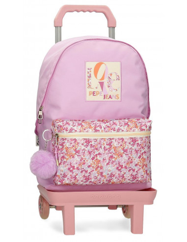 68523T1ADAPT. BACKPACK 42CM.W/TROLLEY  SANDRA